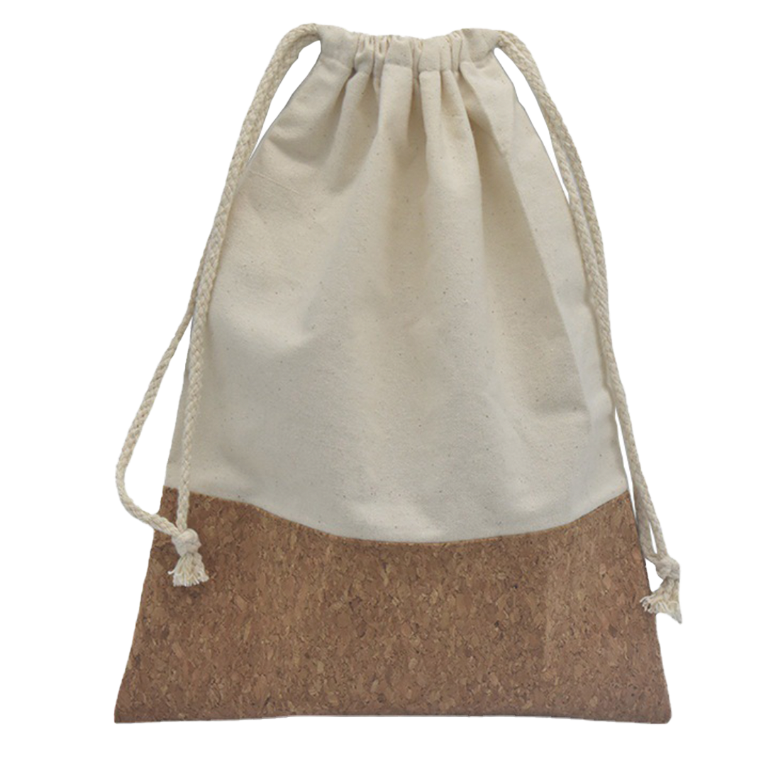 Eco-Friendly Cork Drawstring Pouch (Deliver in 4-6 weeks)