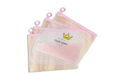 A5 Queen Crown Theme Zip Case