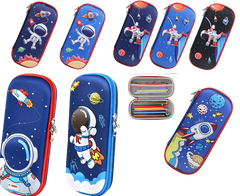 Premium 3D Space Theme Pencil Case
