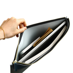 Leather File Bag (Deliver in 4-6 weeks)