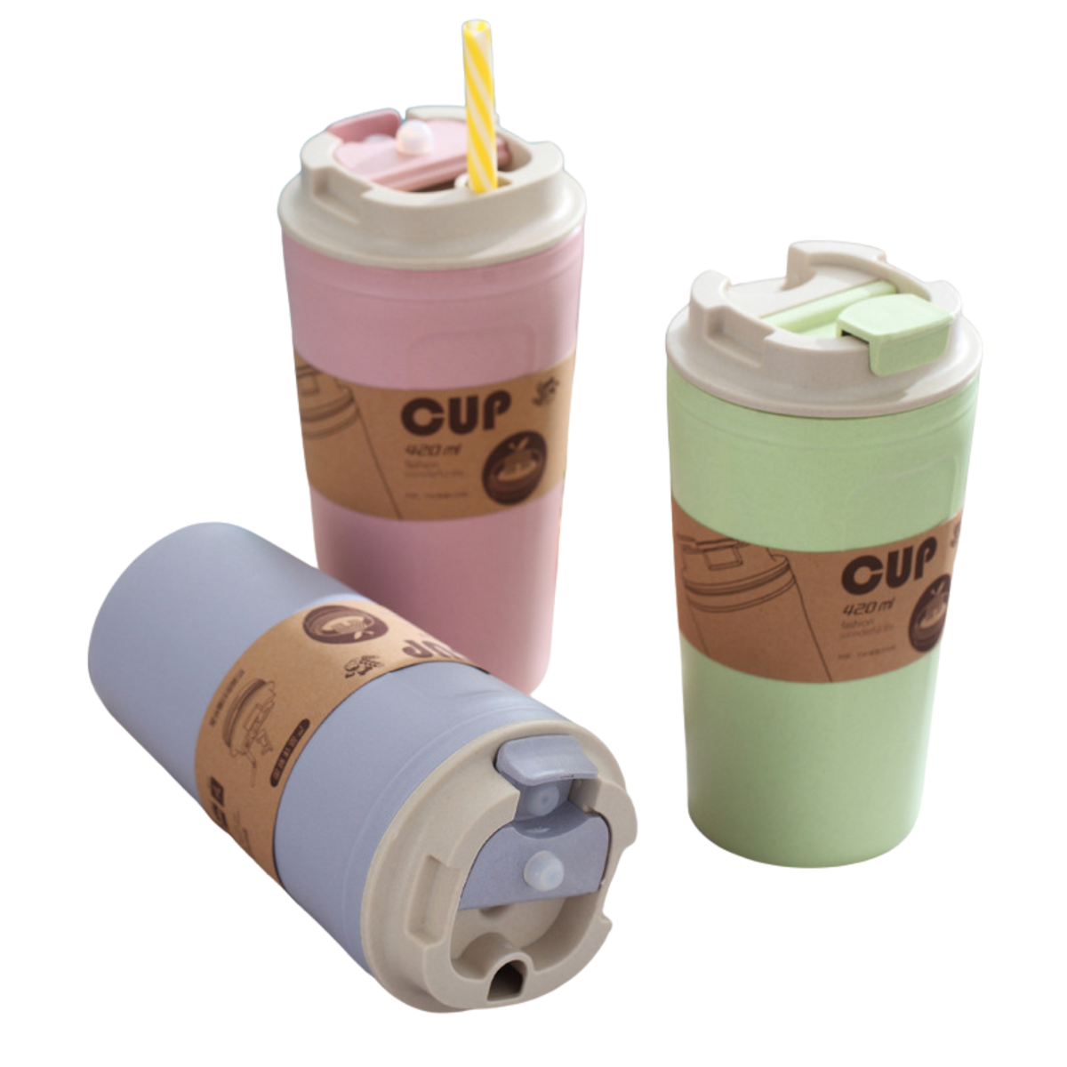 Wheat Fibre Sealed Cup (Deliver in 4-6 weeks)