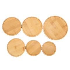 Round Bamboo Coasters (Deliver in 4-6 weeks)