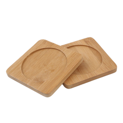 Square Base Bamboo Coasters (Deliver in 4-6 weeks)