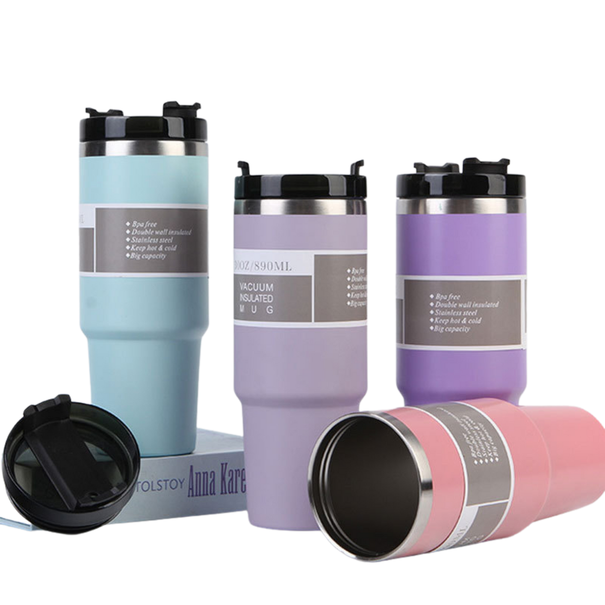 Stainless Steel Thermos Tumbler (Deliver In 4-6 weeks)
