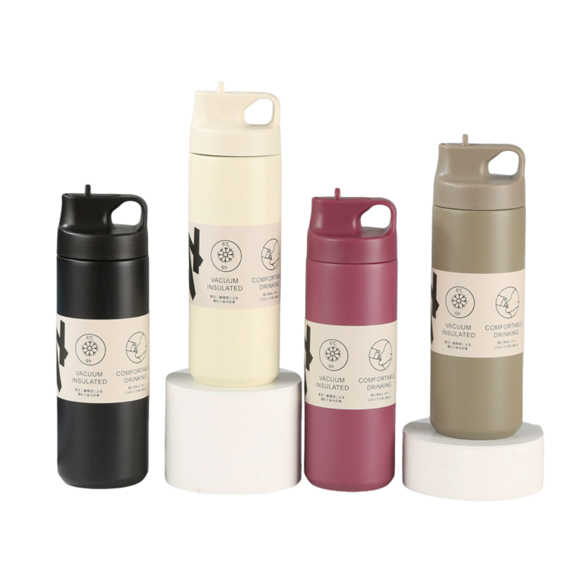 Nozzle Type Insulated Water Bottle (Deliver In 4-6 weeks)