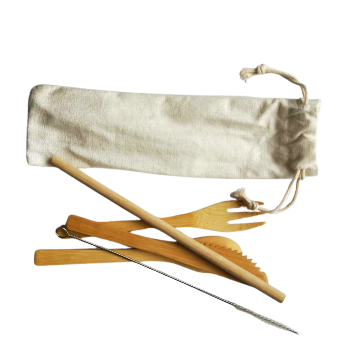 Portable Bamboo Cutlery Set (Deliver in 4-6 weeks)
