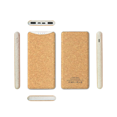 10000 MAH Eco Cork Power Bank (Deliver in 4-6 weeks)