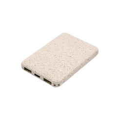 5000 MAH Wheat Straw Power Bank (Deliver in 4-6 weeks)
