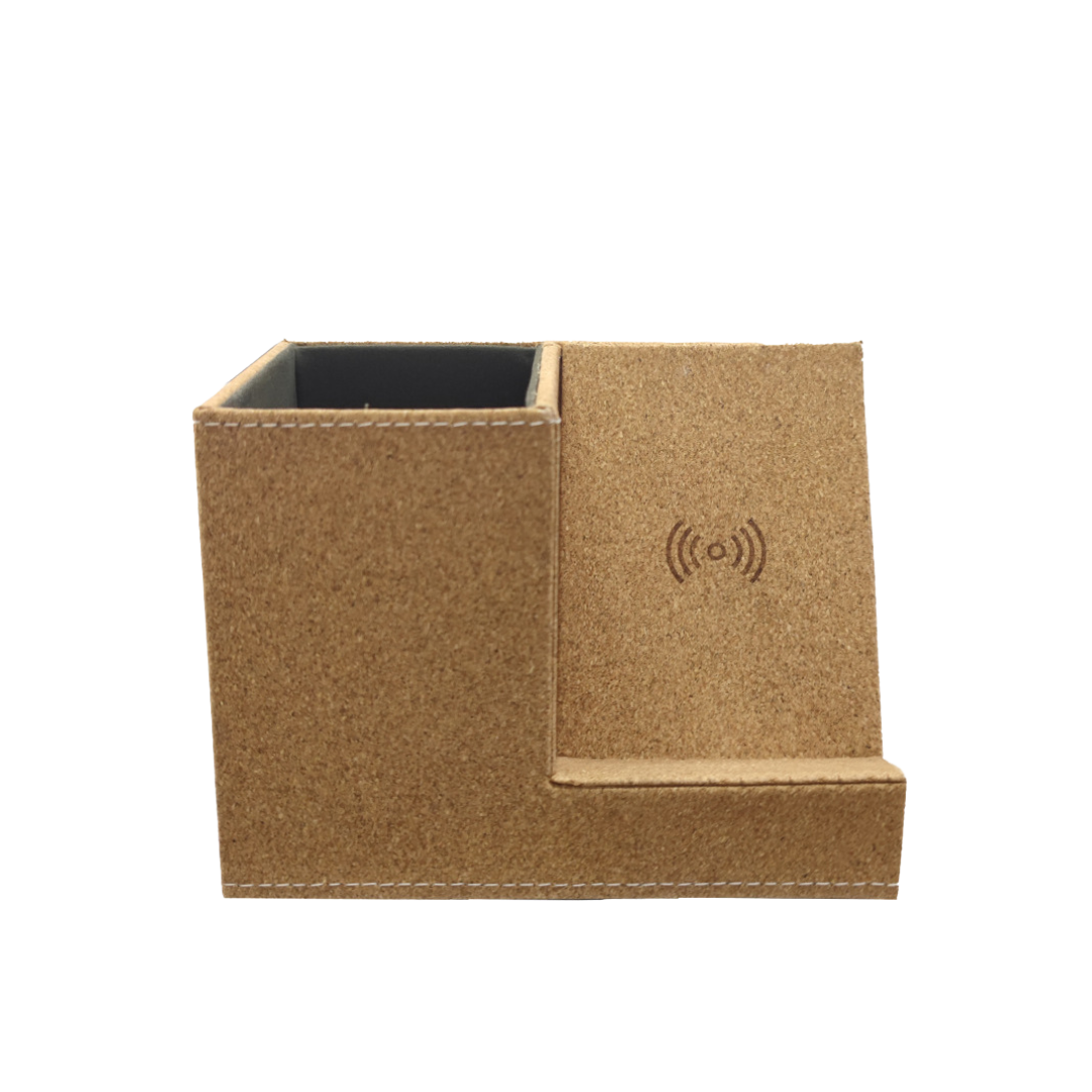 Pencil Holder Cork Wireless Charger (Deliver in 4-6 weeks)