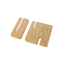 3-in-1 Multifunctional Bamboo Wireless Charger (Deliver in 4-6 weeks)