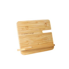 3-in-1 Multifunctional Bamboo Wireless Charger (Deliver in 4-6 weeks)