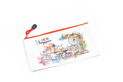[Local Stock] Singapore Design Zip Pencil Case