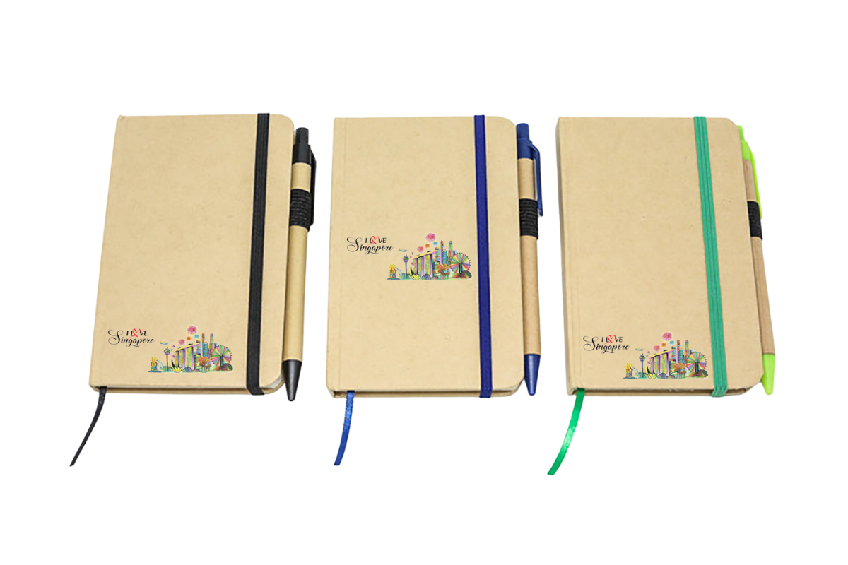 National Day Design A6 Recycled Notebook