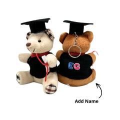 Graduation Bear Soft Toy (Name Printing)