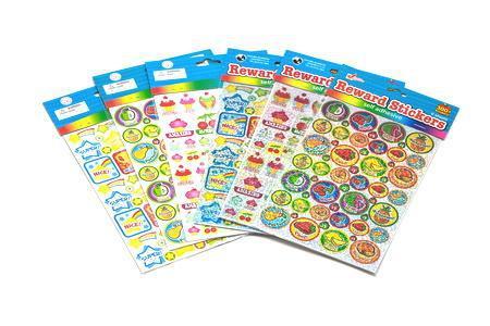 Glitter Motivational Stickers (Pack of 5 Sheets)