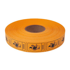 Roll Tickets - Clown - Orange 2000 Roll (EACH)