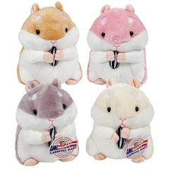 Plush Hamster Assorted 9.5" (EACH)