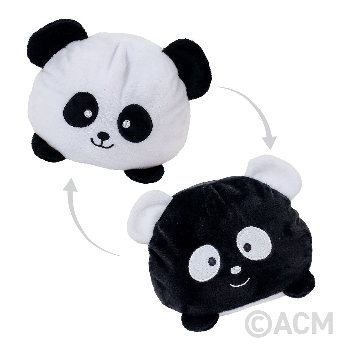 Plush Reversibles Panda 6" (EACH)