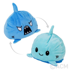 Plush Reversibles Shark 6" (EACH)