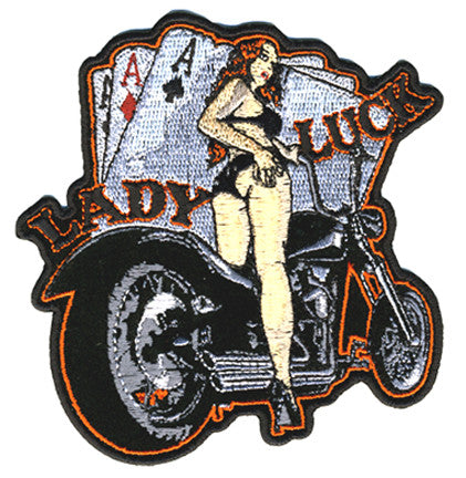 LADY LUCK PATCH (Sold by the piece)