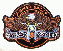 CRY BABY POOP FREE DELUXE PATCH (Sold by the piece)