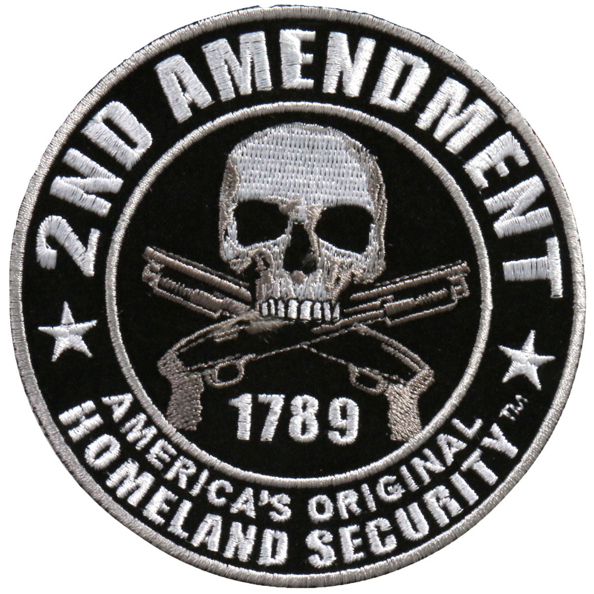 HOMELAND SECURITY EMBROIDERED PATCH 4 INCH (Sold by the piece)