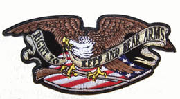 RIGHT TO BEAR ARMS PATCH (Sold by the piece)