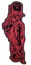 DUEL SKULL LEFT PATCH (Sold by the piece)