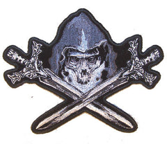EXCALIBER REAPER EMBROIDERIED PATCH 5 IN (Sold by the piece)