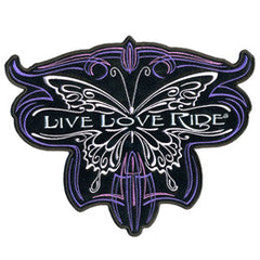 METALLIC BUTTERFLY 5 inch PATCH (Sold by the piece)