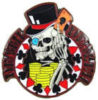 DEATH DEALER HAT / JACKET PIN (Sold by the piece)
