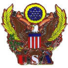 USA SEAL HAT / JACKET PIN (Sold by the piece)