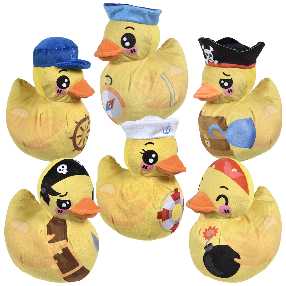 7" Costume Ducky Plush