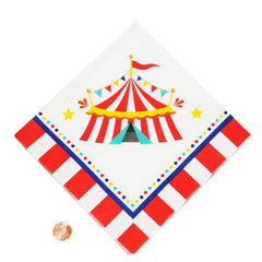 Paper Carnival Party Napkins (16/package)