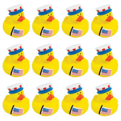 Patriotic Rubber Duckies 2" (DZ)
