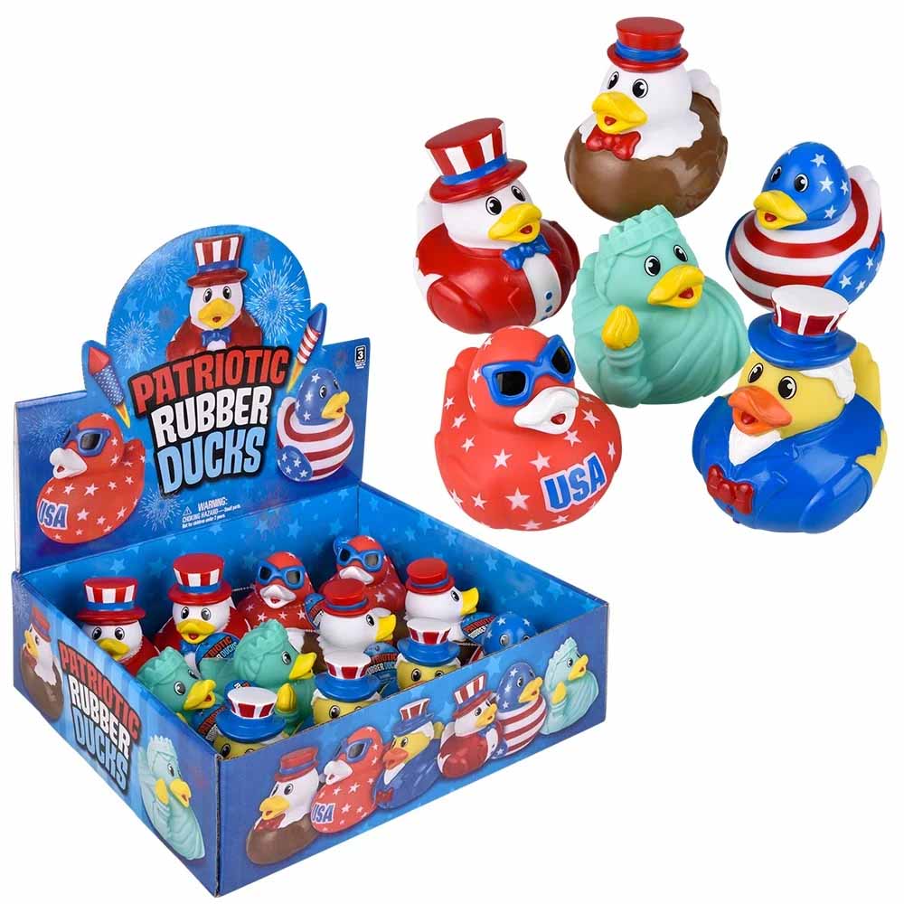 Patriotic Rubber Duck Assortment 3.5" (DZ)