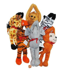 Plush Long Arm Zoo Animals (24 total animals in 2 bags) $1.66 each