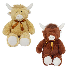 Plush Highland Cow Assorted 28.5" (EACH)