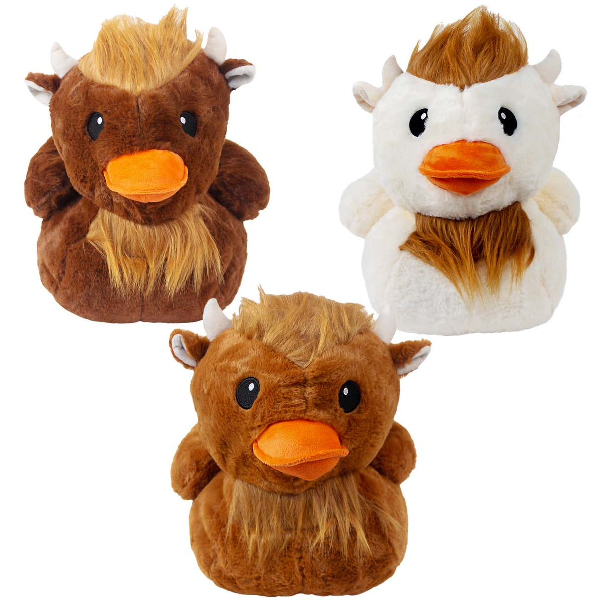 Plush Highland Duck Assorted 15" (EACH)