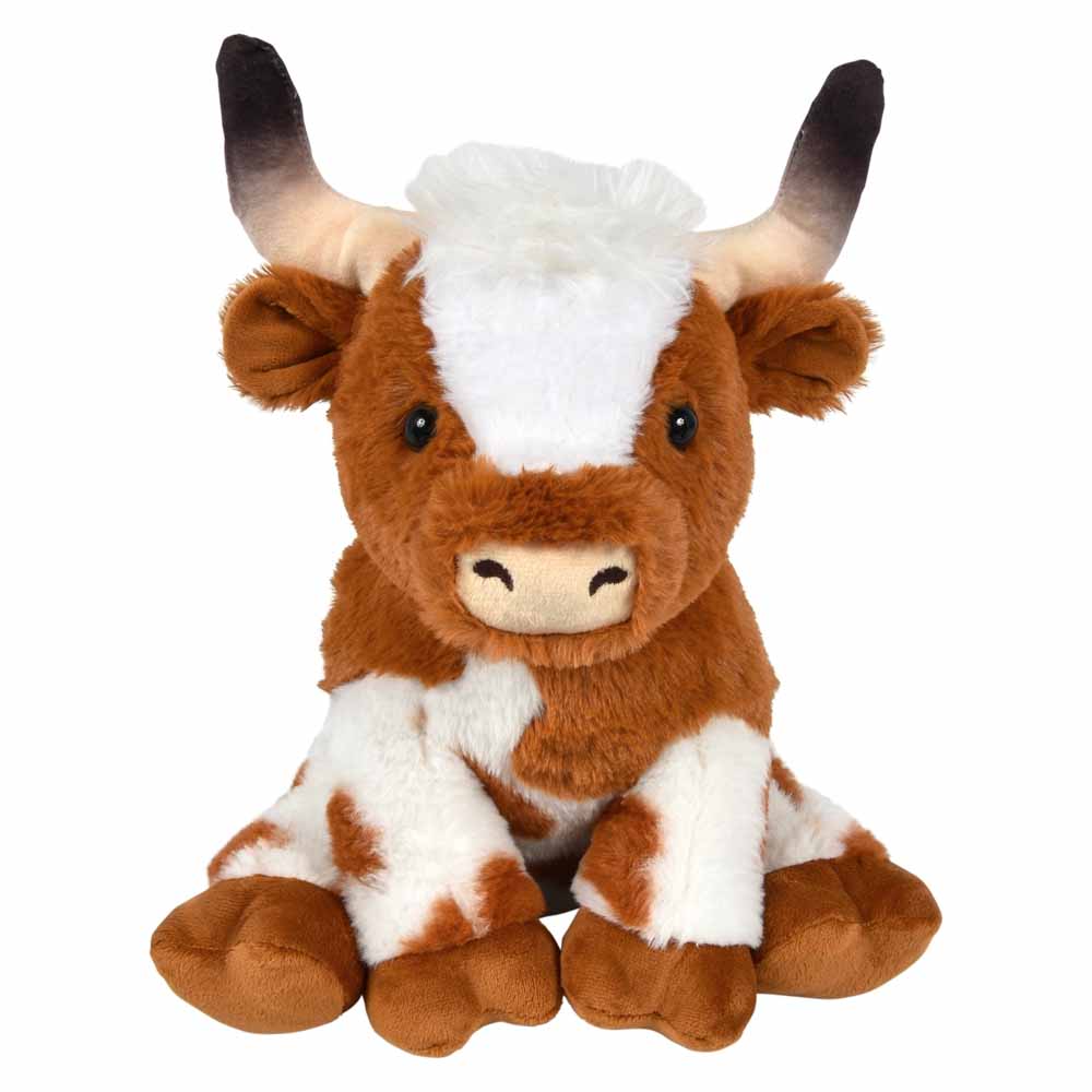 Plush Longhorn Cow 9" (EACH)