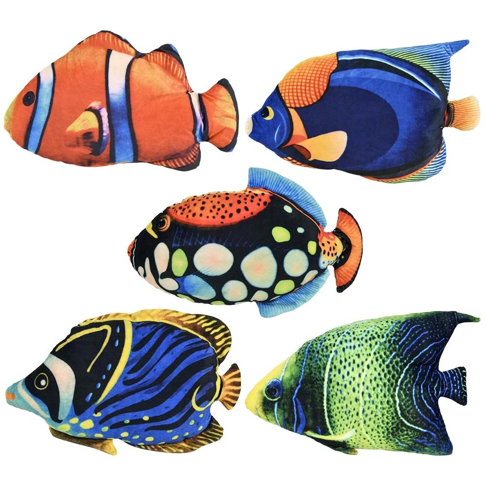 Plush Tropical Fish Assorted 16" (EACH)