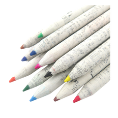 Eco Recycled Paper Colour Pencil Set