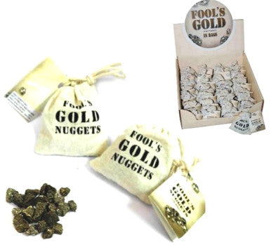 FOOLS GOLD NUGGETS (Sold by the bag)