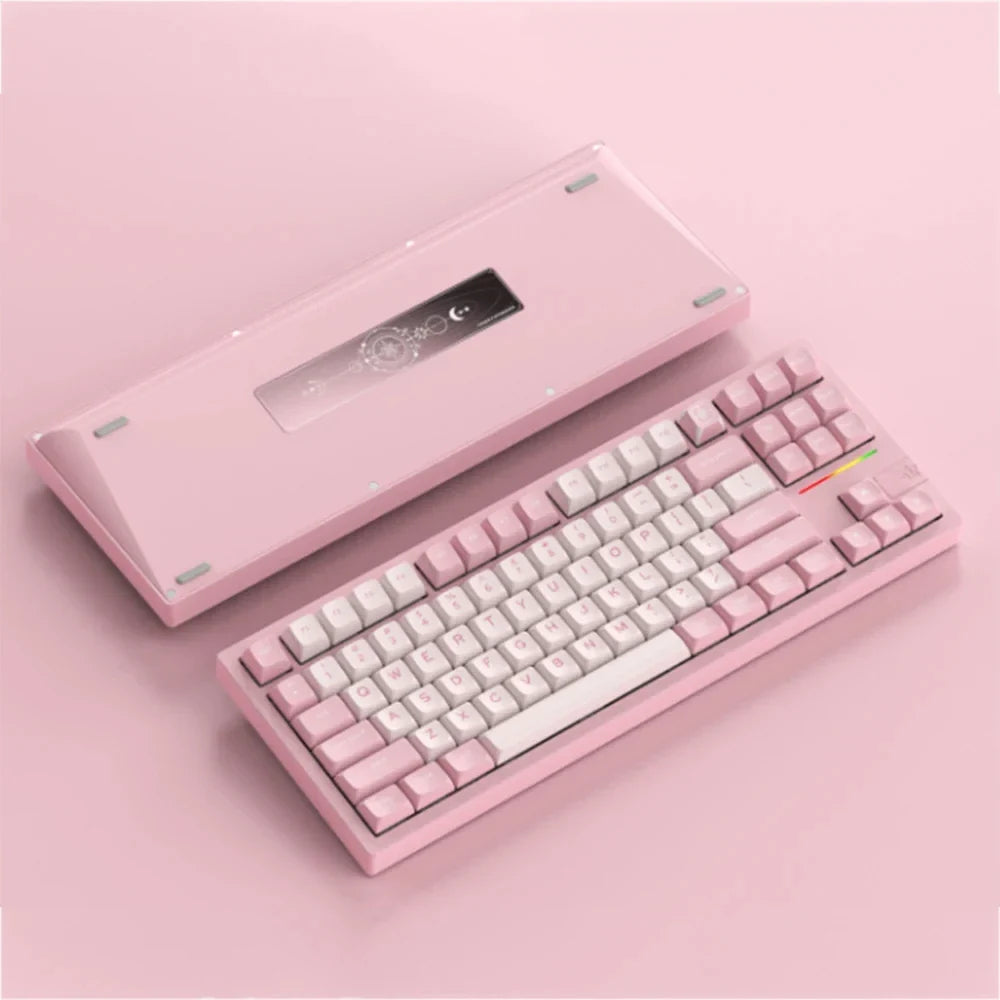 0507GG Pre Sale Galaxy80 Pro Mechanical Keyboard 3mode Aluminium Alloy Gaming Keyboards Rgb Hot Swap Gamer Accessories Keyboards Kit