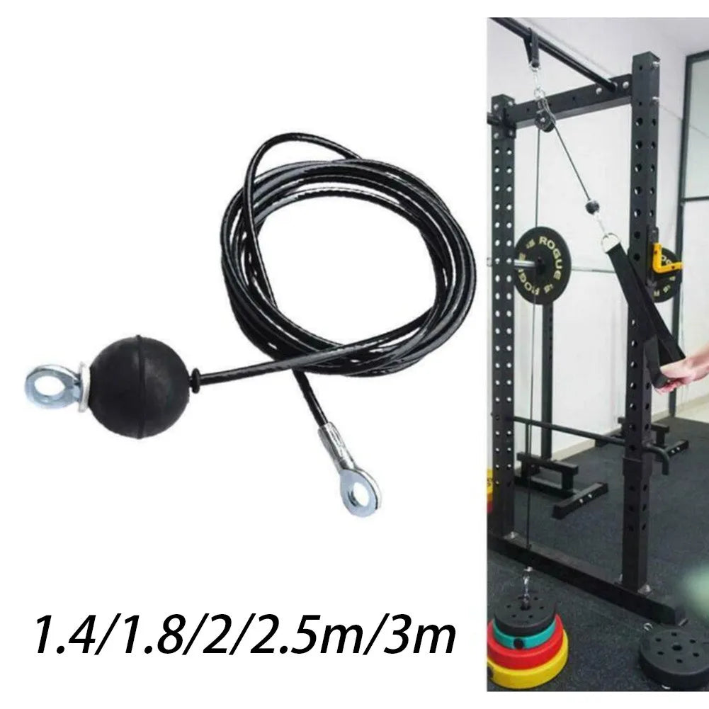 1pcs 1.4/1.8/2/2.5/3 Steel Wire Rope Kit DIY Weight