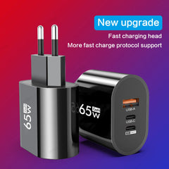 65W PD USB C Charger Quick Charge
