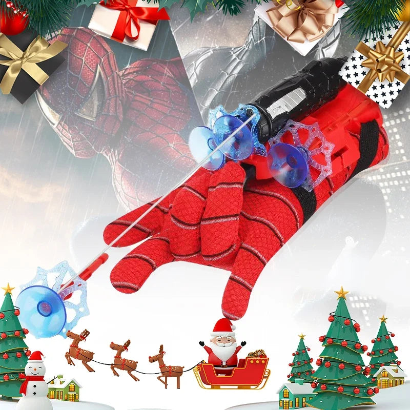 Cosplay Launcher Spider Silk Glove Web Shooters Kids Toy
