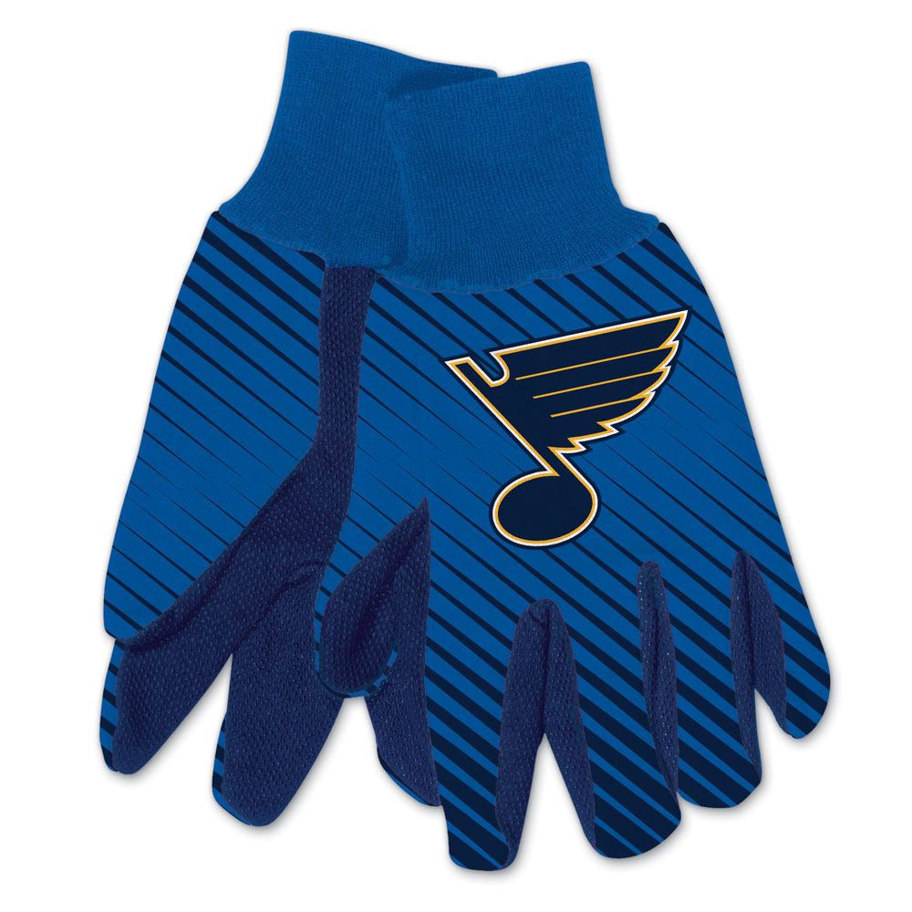 St. Louis Blues Adult Two Tone Utility Gloves (EACH)