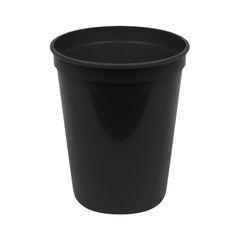 Plastic Stadium Cups - Black 16 oz (25 PACK)