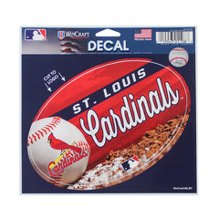 St. Louis Cardinals Oval Decal 5.75" (EACH)